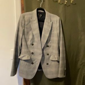 Plaid blazer